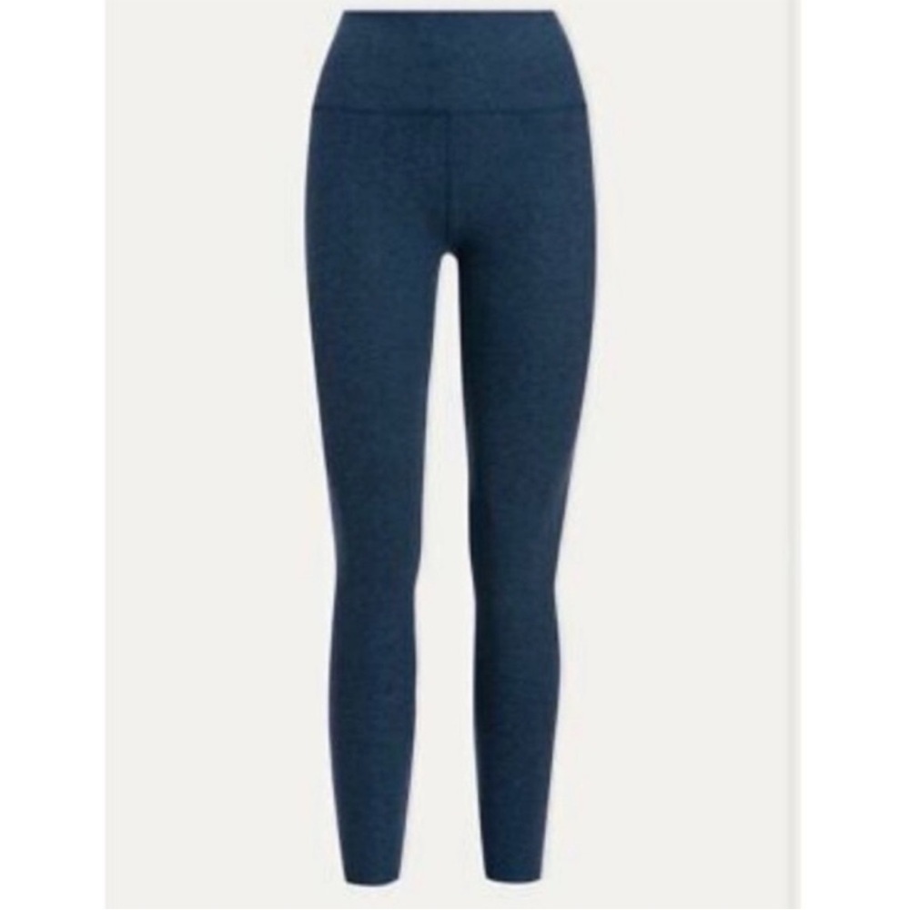 Beyond Yoga Navy Blue High-Waist Leggings